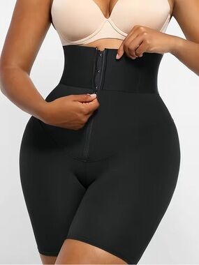 SHAPELLX High-Waist Black Shapewear Shorts